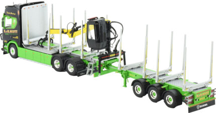 SCANIA R Highline 6x2 porteur et remorque forestière – Image 4