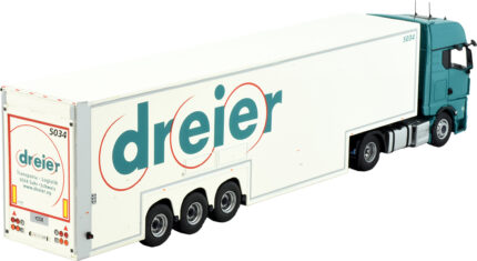 MAN TGX GX 4x2 avec remorque tolée 3 essieux – Image 4