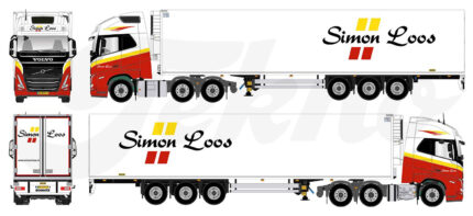 VOLVO FH5 Globetrotter XL 6x2 avec remorque frigo 3 essieux – Image 5
