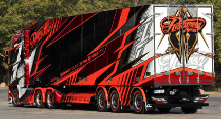 SCANIA S Highline 6x2 avec remorque frigo 3 esssieux – Image 3