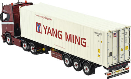 SCANIA S Highline 6x2 avec remorque porte-container et container 40 pieds – Image 3