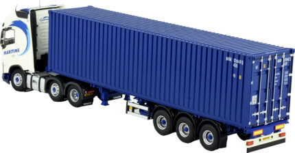 VOLVO FH05 Globetrotter 6x2 avec porte-container et container 40 pieds – Image 3