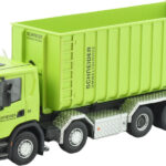 SCANIA G Lowline 8x2 amplirol avec container