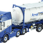 SCANIA R Highline 4x2 avec porte-container et container citerne 20 pieds