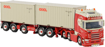 SCANIA R Highline 6x2 combiné porte-container et containers 20 pieds – Image 2