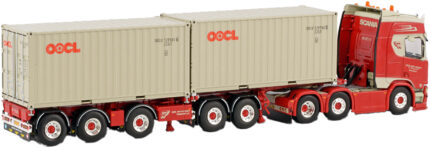 SCANIA R Highline 6x2 combiné porte-container et containers 20 pieds – Image 3