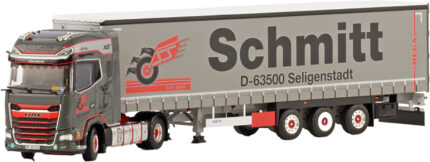 DAF XG+ 4x2 avec remorque bachée 3 essieux – Image 4