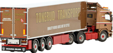 SCANIA R4 Flat Cab 6x2 avec remorque frigo 3 essieux – Image 3