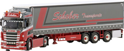 SCANIA R Normal 4x2 avec remorque bachée 3 essieux – Image 4