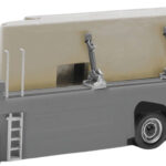 Remorque transport d'éléments béton 3 essieux