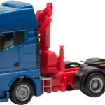 MAN TGX GX 6x4 avec grue, bleu