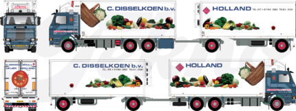 SCANIA 143 6x2 combiné porteur et remorque frigo – Image 5