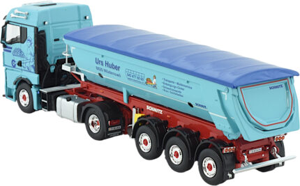 MAN TGX GN 4x2 avec benne basculante 3 essieux – Image 3
