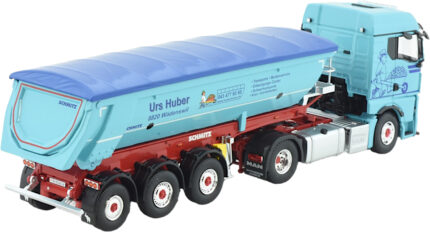 MAN TGX GN 4x2 avec benne basculante 3 essieux – Image 4