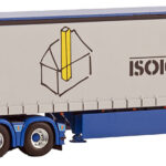 SCANIA R4 Topline 6x2 avec remorque bachée 3 essieux