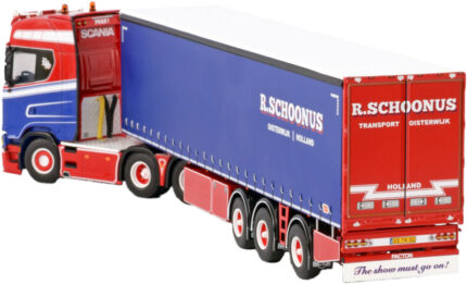 SCANIA S Highline 6x2 avec remorque bachée 3 essieux – Image 3