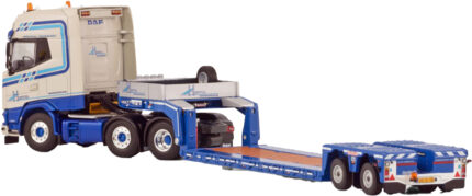 DAF XG+ 6x2 avec remorque porte-engins 2 essieux – Image 3