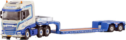 DAF XG+ 6x2 avec remorque porte-engins 2 essieux – Image 4