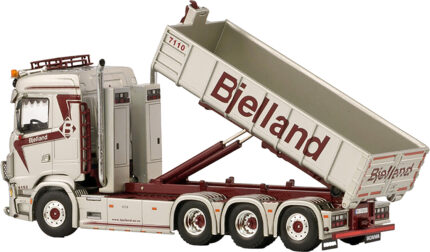 SCANIA S Normal 8x4 ampliroll avec container 15 m3 – Image 3