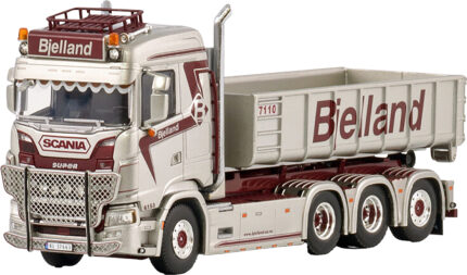 SCANIA S Normal 8x4 ampliroll avec container 15 m3 – Image 4