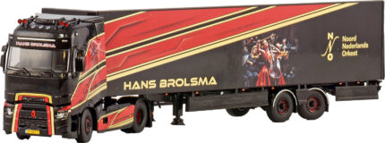 RENAULT T High 4x2 avec remorque tolée 2 essieux – Image 4