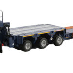 SCANIA S Highline 10x4 avec remorque porte-engins 3+5 essieux