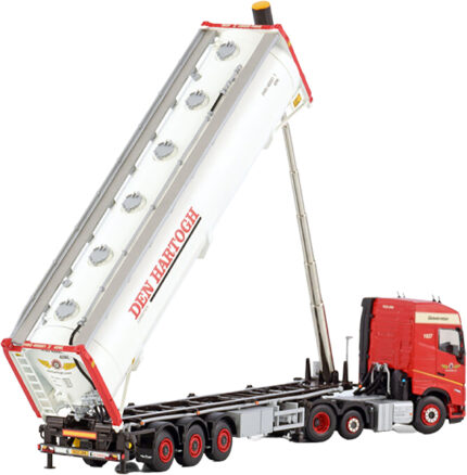 VOLVO FH5 Globetrotter 6x2 avec remorque porte-containers et container citerne 40 pieds – Image 3