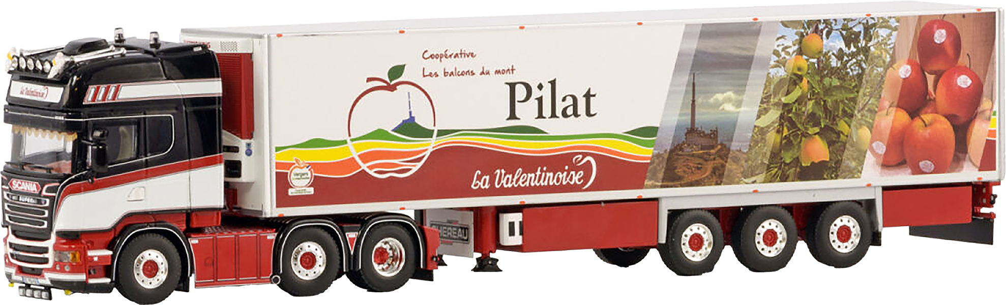 SCANIA R4 Topline 4x2 avec remorque frigo 3 essieux G PERSOON