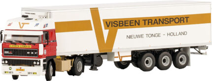 DAF 3600 Space Cab 4x2 ave remorque frigo 3 essieux – Image 4