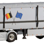 DAF XG+ 4x2 avec remorque de vrac basculante 3 essieux