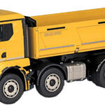 MAN TGS TN 8x4 avec benne MEILLER, jaune