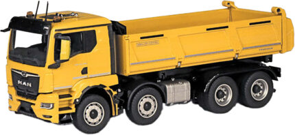 Conrad 1/50 - International 7000 Benne 4 Achs Rouge
