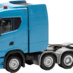 SCANIA S Highline 8x4, bleu claire