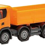SCANIA CG17 8x4 benne, orange