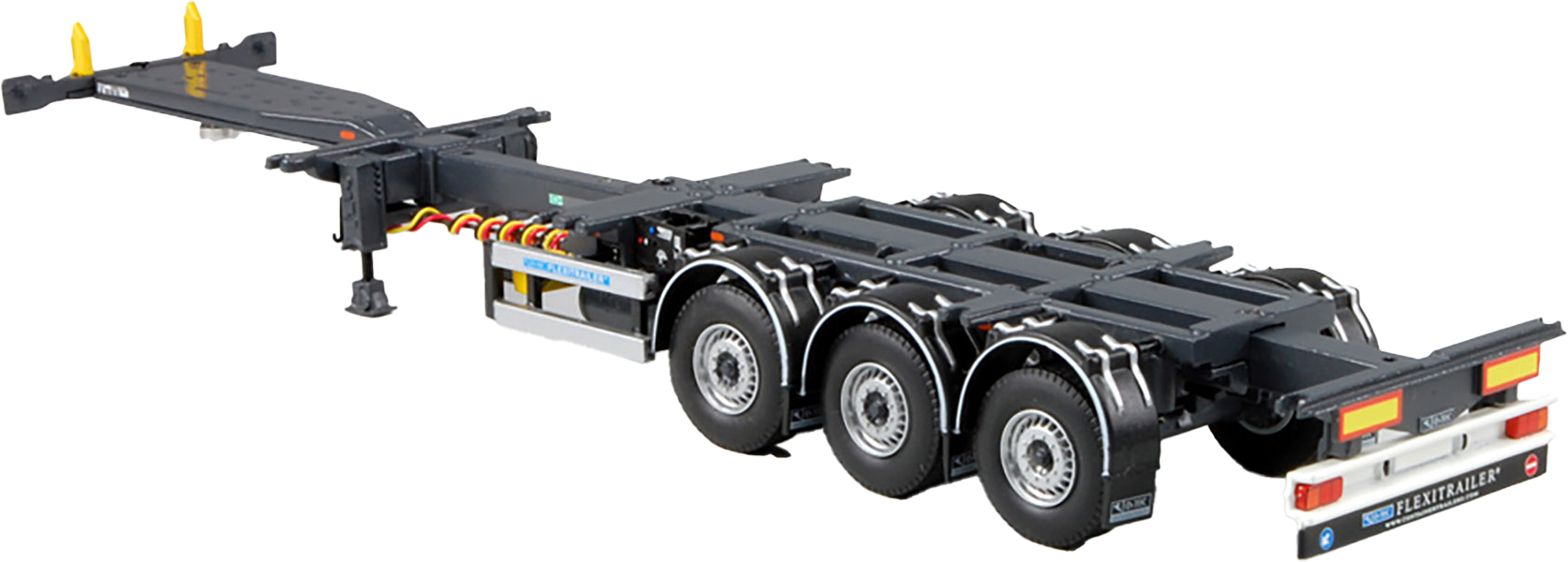 Remorque Porte-Container Solido 1/24 - Grise - Neuve - S2400505