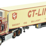 SCANIA T142 6x2 avec remorque frigo 3 essieux