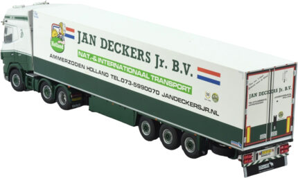 DAF XG+ 6x2 avec remorque frigo 3 essieux – Image 3