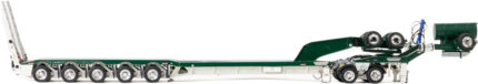 DRAKE Remorque porte-engins 2+5 essieux, vert – Image 3