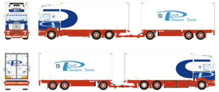 SCANIA R4 Topline 6x2 combiné porteur et remorque frigo – Image 5