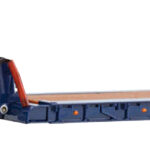 SCANIA T143 Torpedo 8x4 avec remorque porte-engins 4 essieux