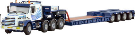 SCANIA T143 Torpedo 8x4 avec remorque porte-engins 4 essieux – Image 4