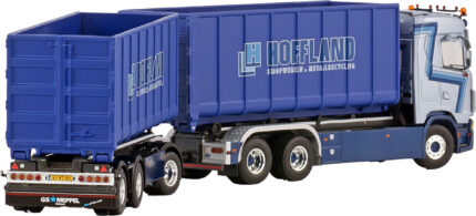 SCANIA S Normal 6x2 combiné porteur et remorque ampliroll avec 2 container 40m3 – Image 3