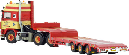 VOLVO F12 Globetrotter 6x2 avec remorque porte-engins 3 essieux – Image 3