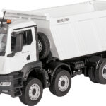 MAN TGS NN 8x4 benne MEILLER, blanc