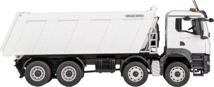 MAN TGS NN 8x4 benne MEILLER, blanc – Image 3
