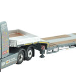 VOLVO FH5 Globetrotter Electric 6x2 avec remorque porte-engins 3 essieux