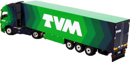 VOLVO FH5 Globetrotter XL 4x2 avec remorque tolée 3 essieux – Image 3