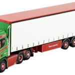 SCANIA R Lowcab 6x2 avec remorque bachée 3 essieux