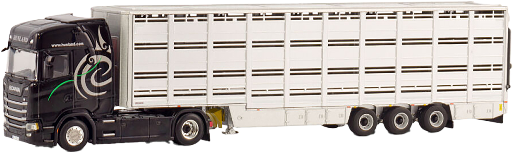 Camion Tekno 1:50 – Scania LB 141 Avec Remorque Ahold NV – Modèle B22 – Occasion
