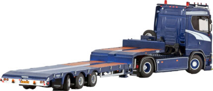 SCANIA S Normal 4x2 avec remorque porte-engins 3 essieux – Image 4